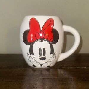 Disney Minnie Mouse Mug with Red Bow
